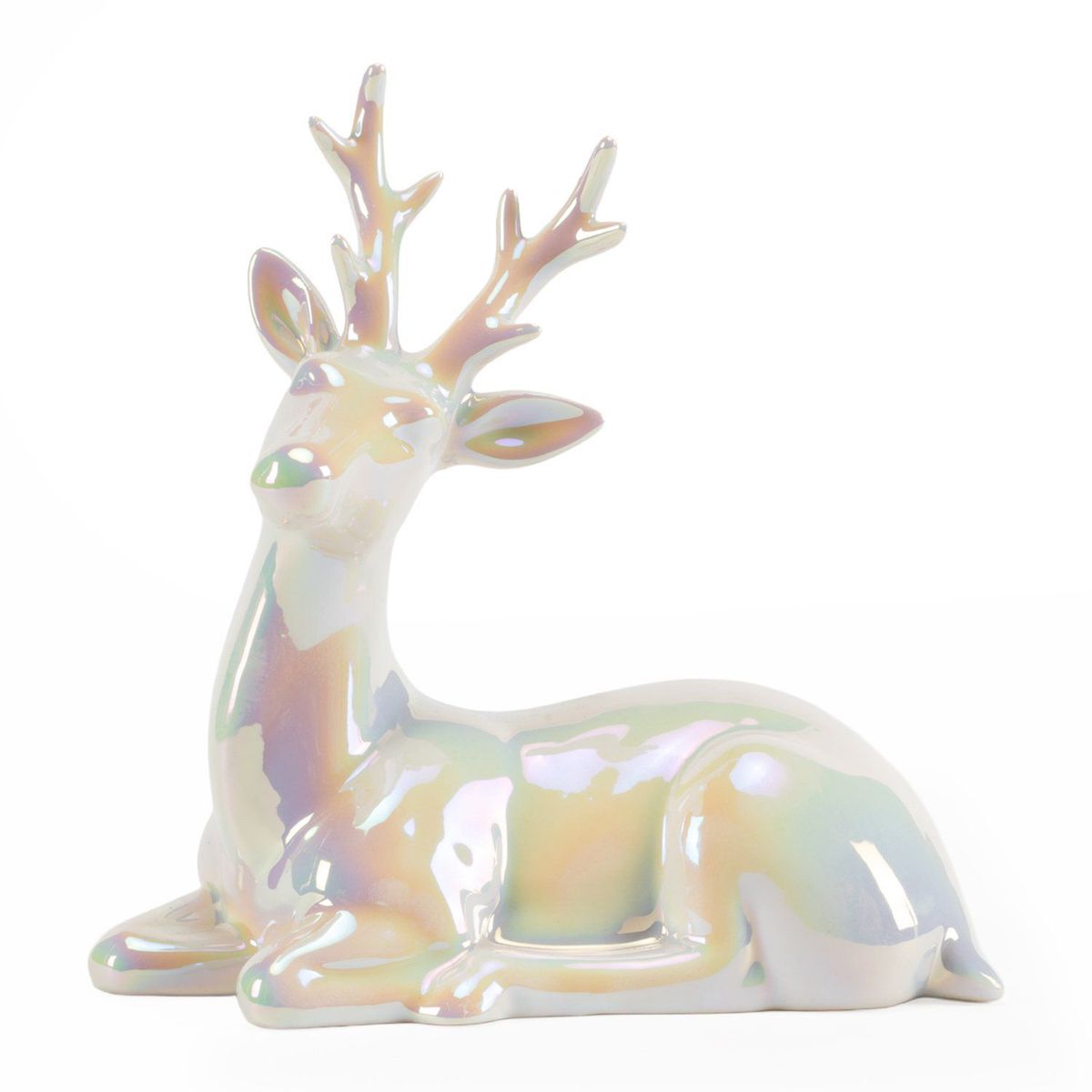 MICA - Reno Navideño Porcelana 15x16cm