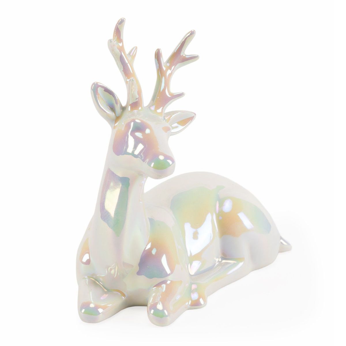 MICA - Reno Navideño Porcelana 15x16cm