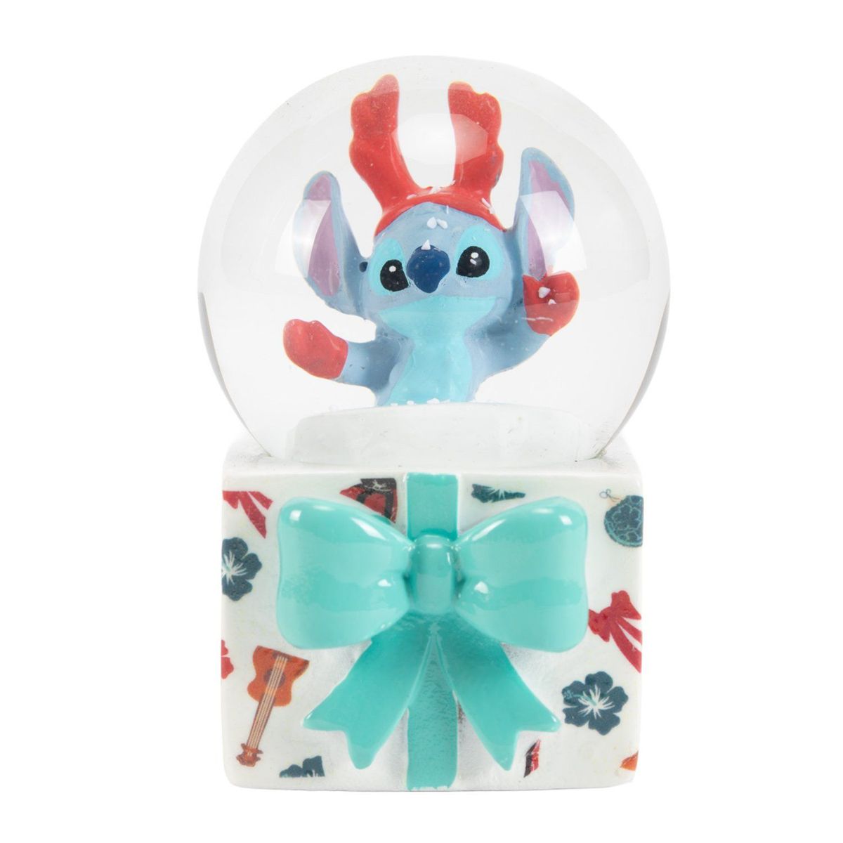 DISNEY - Adorno Burbuja Navideña Stitch 8cm