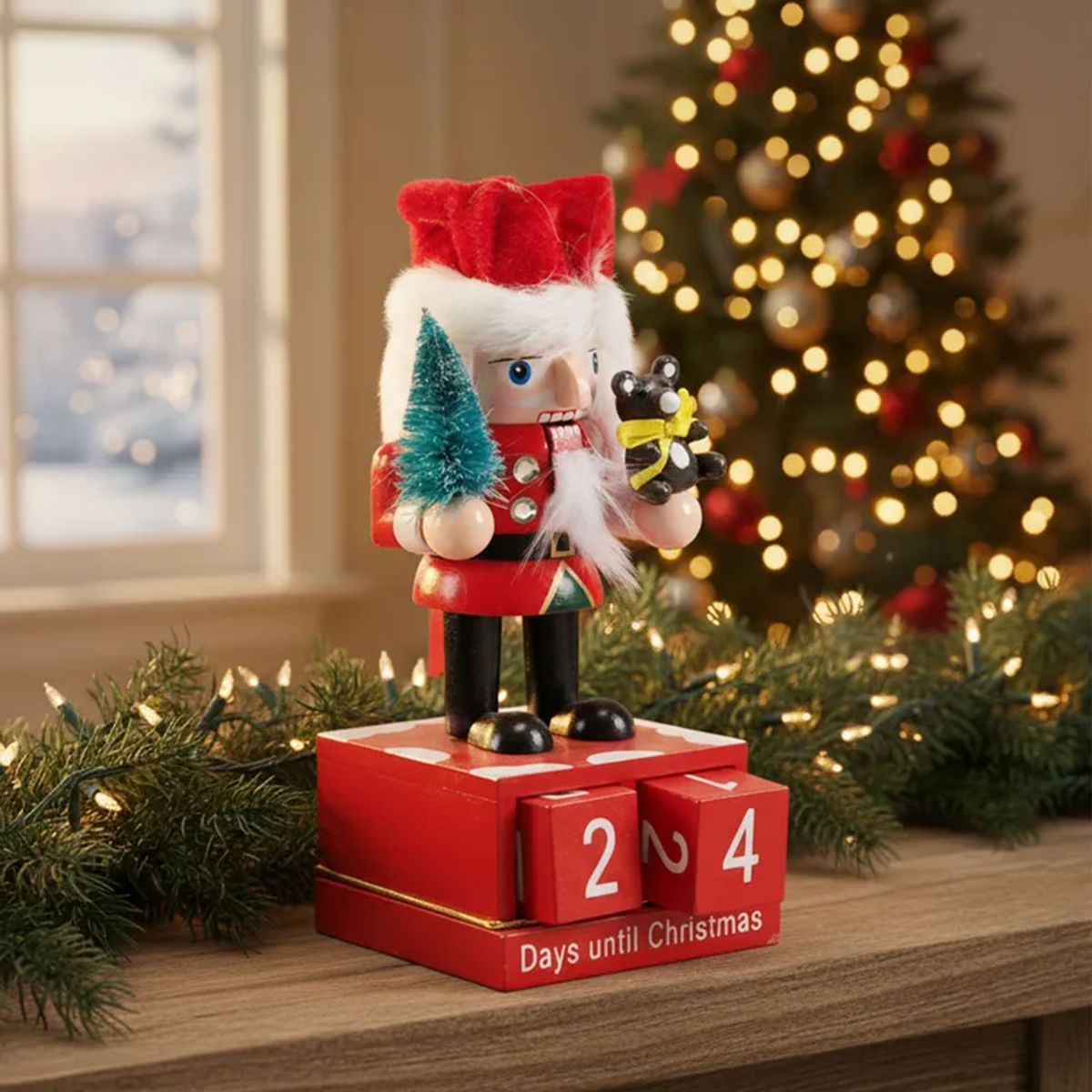 MICA - Cascanuez Calendario Adviento 16cm