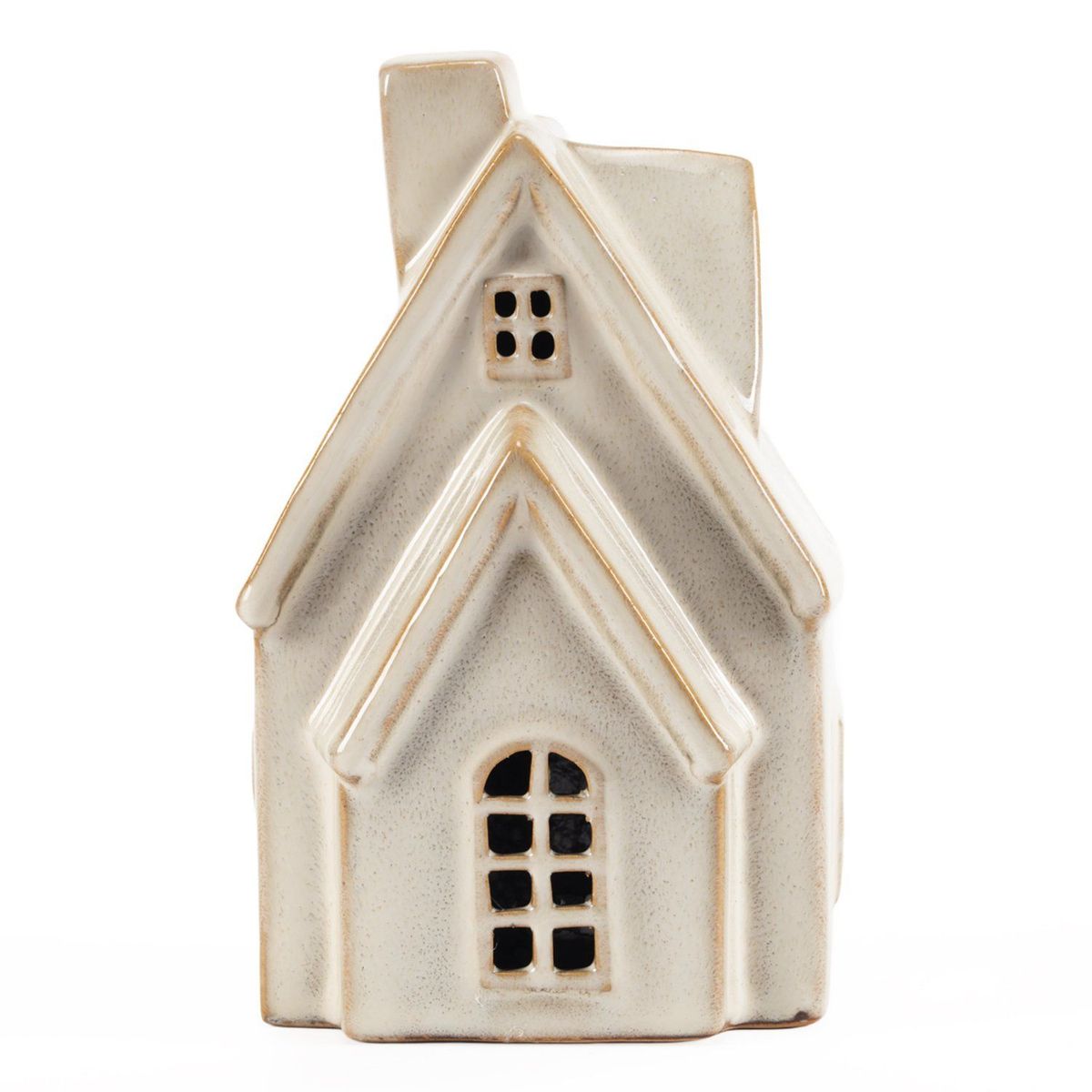 MICA - Adorno Navideño Casa Blanca 10x16cm