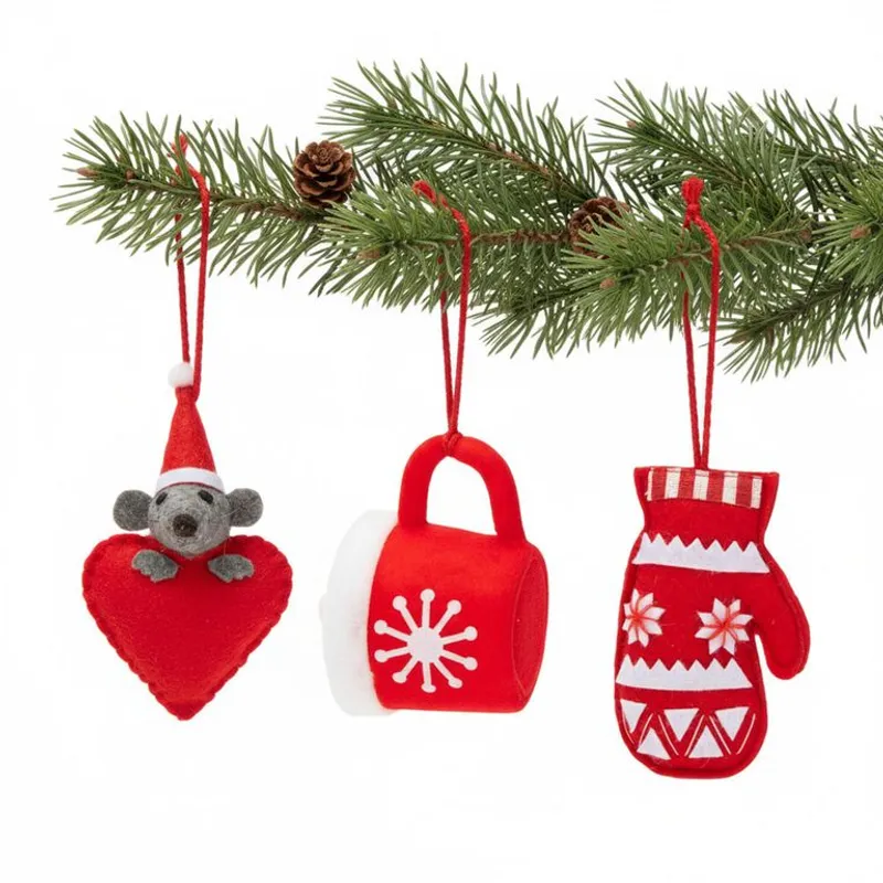 MICA - Set 3 Colgantes Figuras 10cm