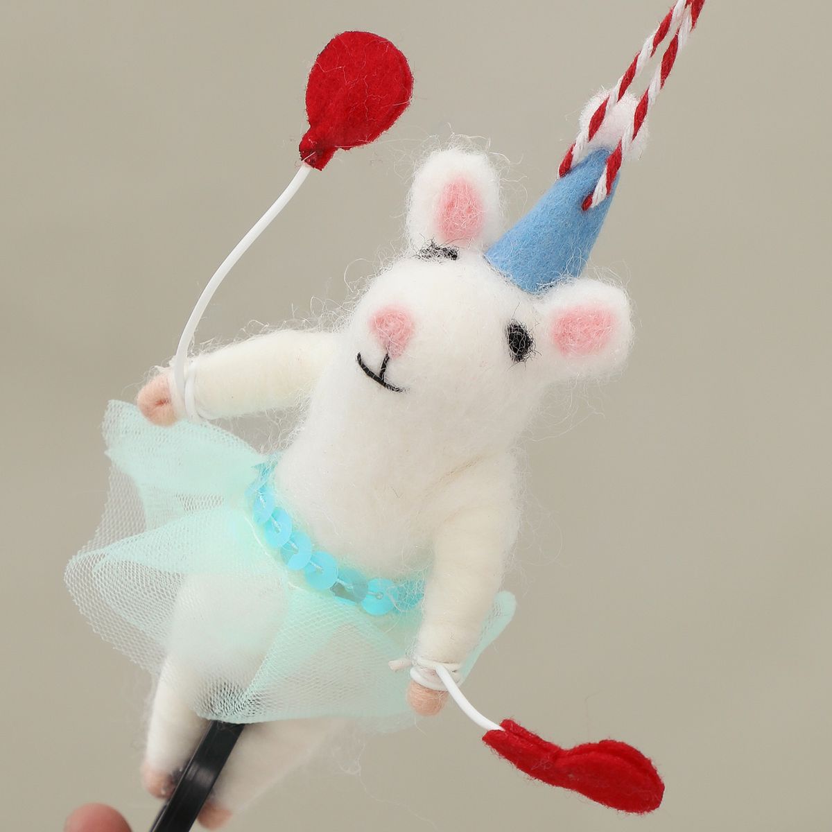 MICA - Adorno Árbol Ratón Circo 14cm