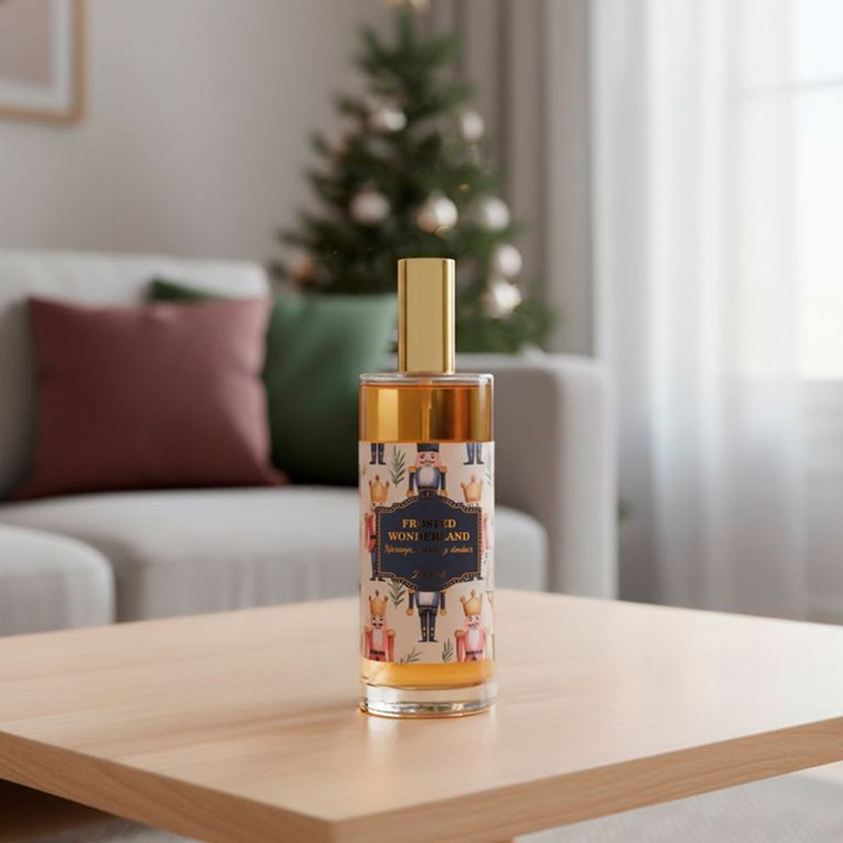 MICA - Ambientador Navideño Aromático 200ml Naranja, Mirra Y Ámbar