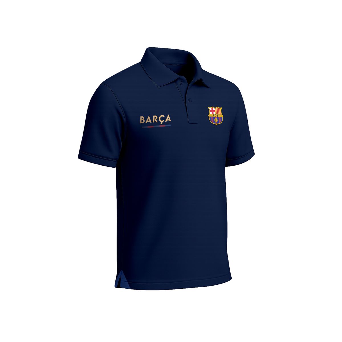 BARCELONA - Camiseta Manga Corta  De Hombre Polo Barcelona Warm Up