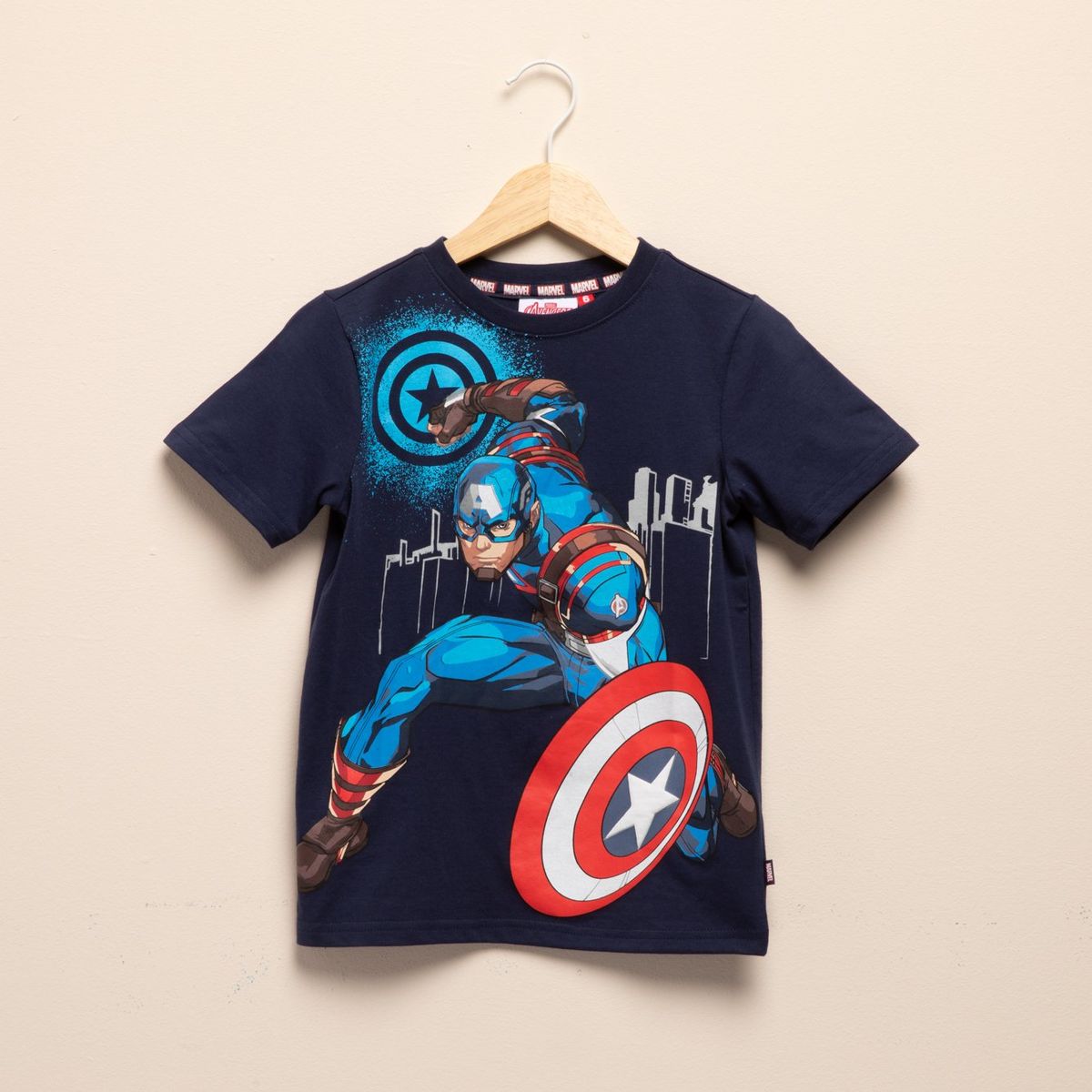 AVENGERS - Polo Manga Corta Niño Avengers