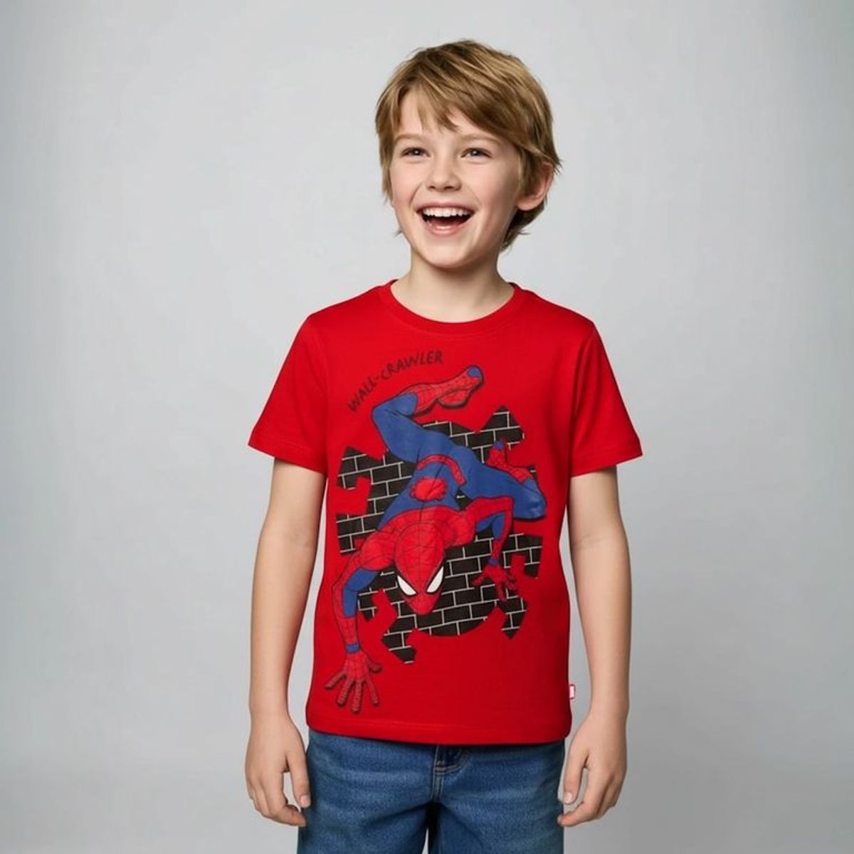 SPIDERMAN - Polo Manga Corta Niño Spider-man