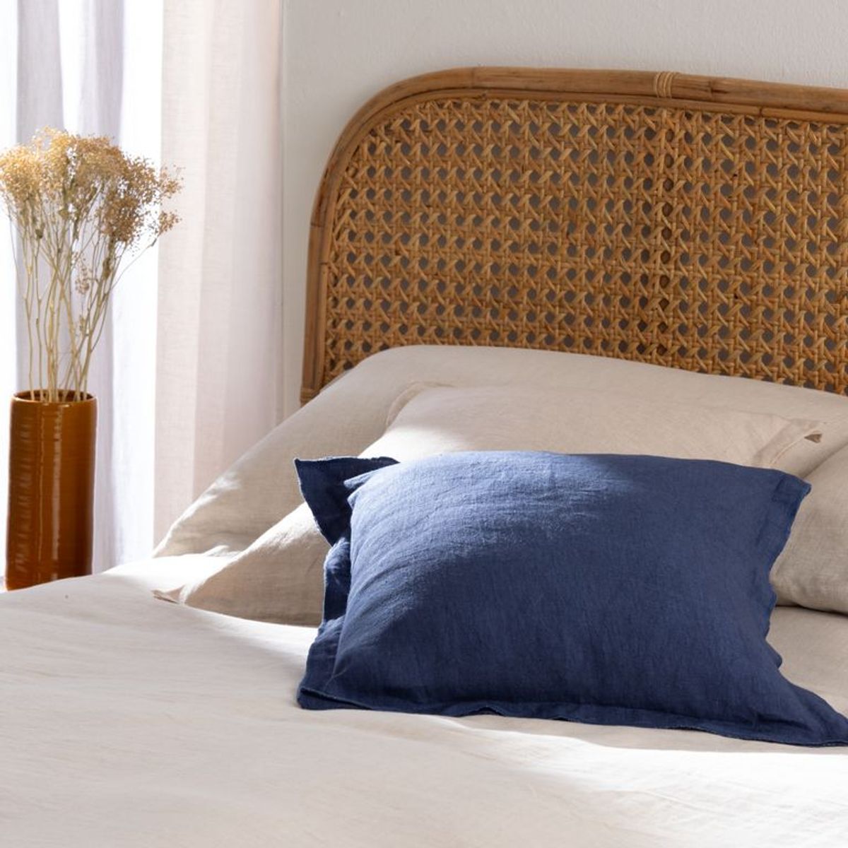 BASEMENT HOME - Funda de Cojín 100% Lino