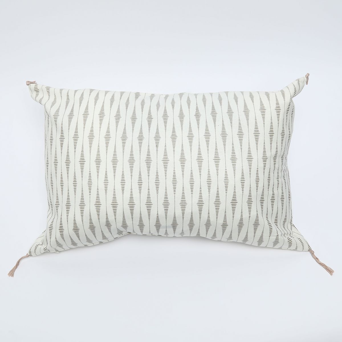 BASEMENT HOME - Funda de Cojín Block Negro