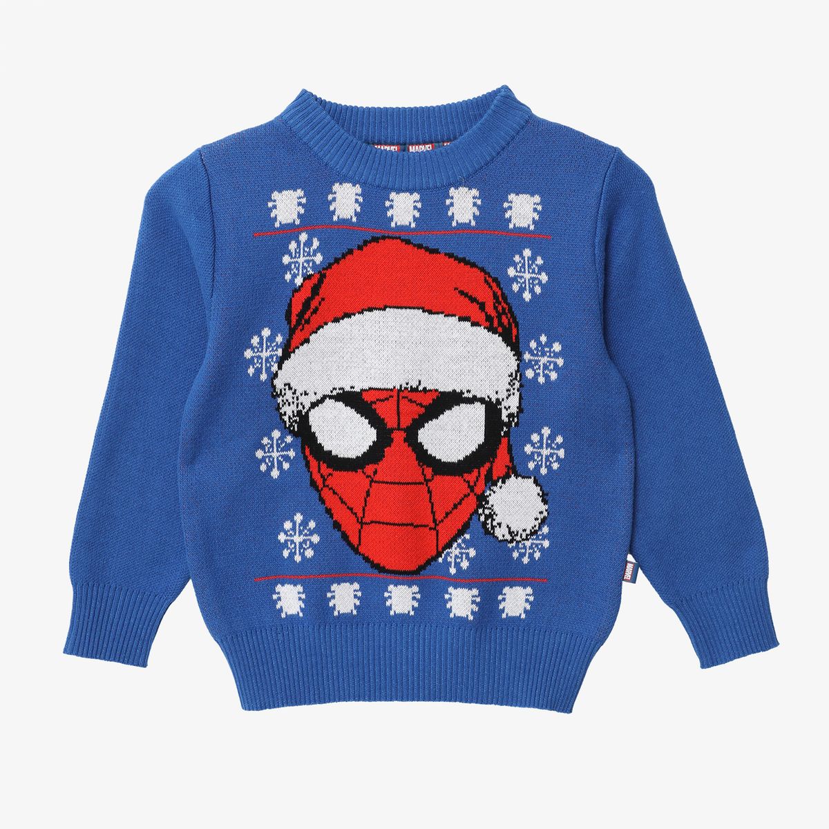 SPIDERMAN - Chompa Niño Navidad Algodón Spider-man
