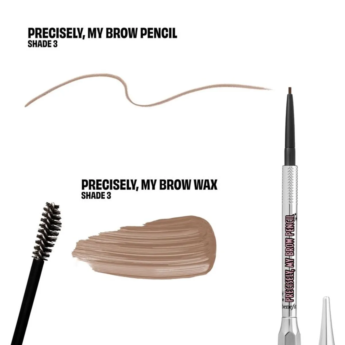 BENEFIT - Kit Precisely Duo Lápiz Y Cera  Para Cejas