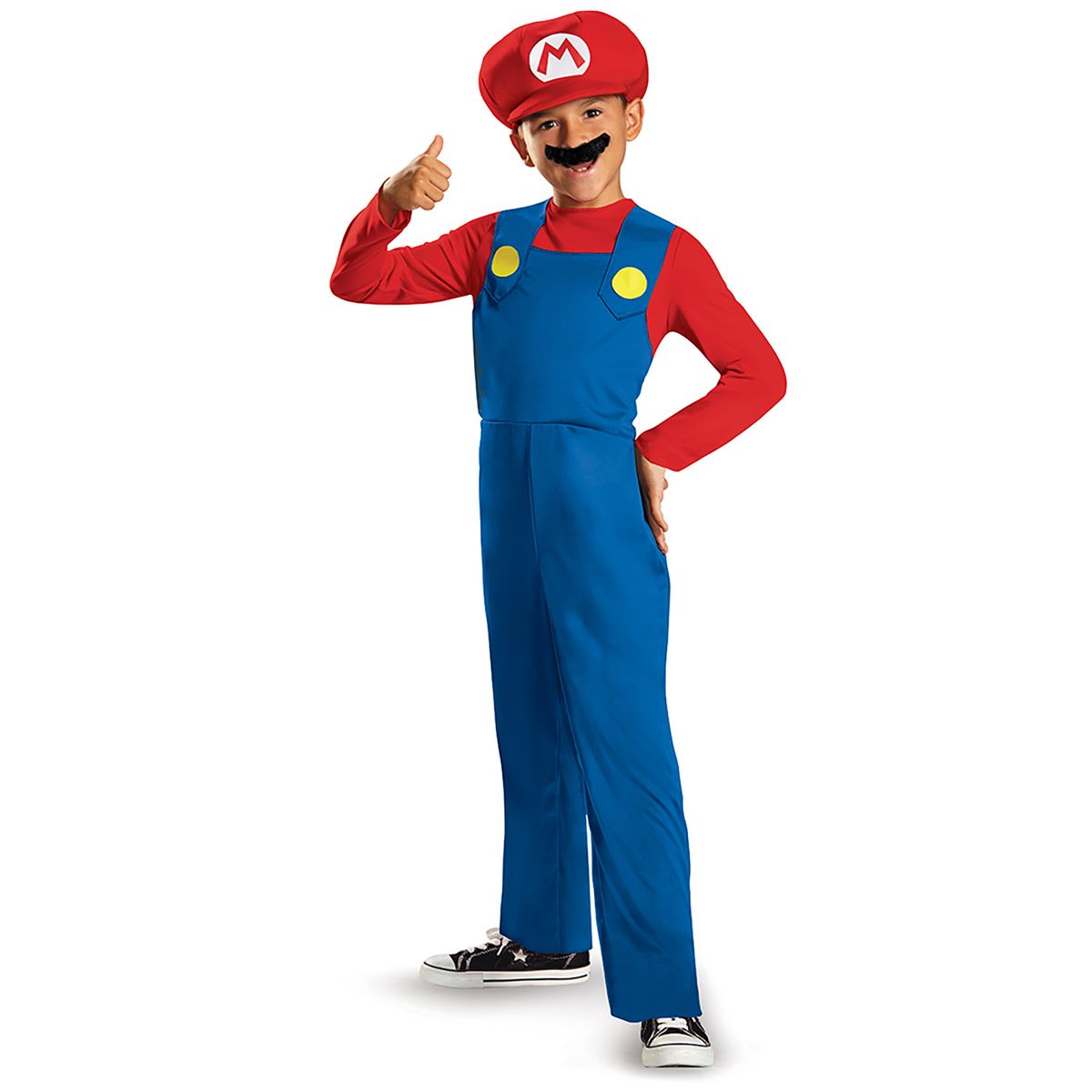 NINTENDO - Disfraz Haloween Mario Clásico