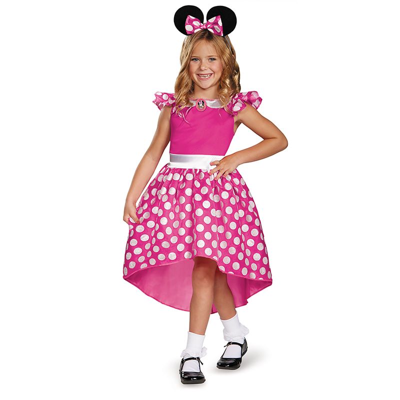 DISNEY - Disfraz Haloween Princesa Minnie Rosa