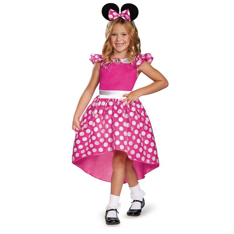 DISNEY - Disfraz Haloween Princesa Minnie Rosa