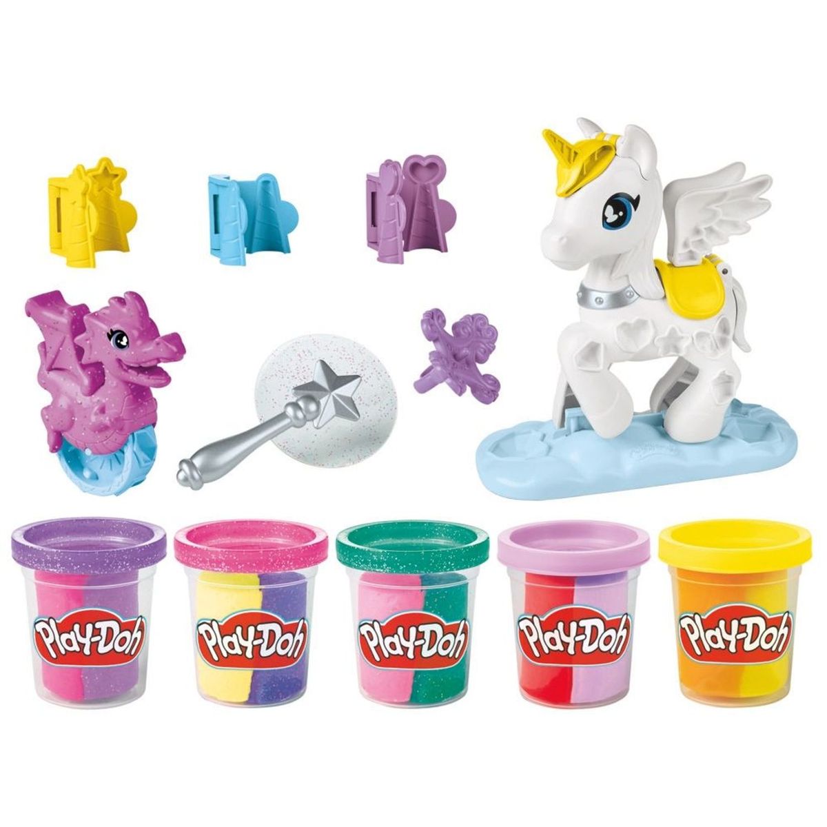 PLAY DOH - Set De Masa Moldeable Play Doh Unicornio Mágico