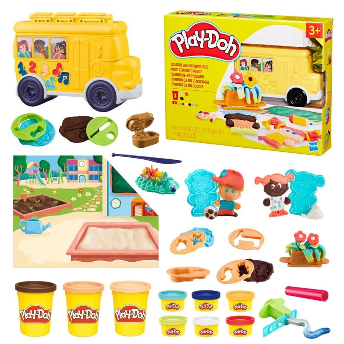 PLAY DOH - Set De Masa Moldeable Play Doh Aventuras En La Escuela