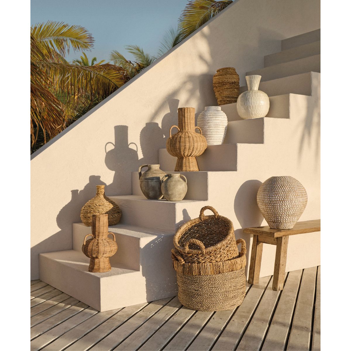 BASEMENT HOME - Canasto Natural 50x42cm