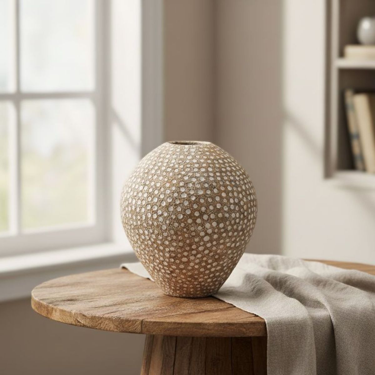 BASEMENT HOME - Jarrón Terracota 35x37cm