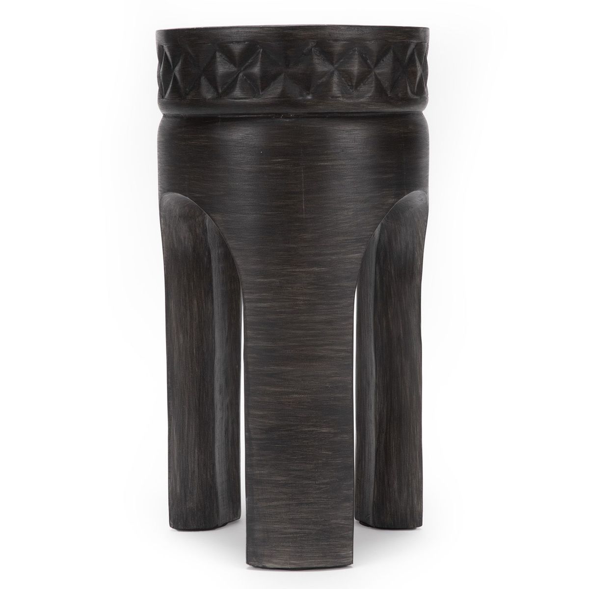 BASEMENT HOME - Banco Madera Negro 26x47cm