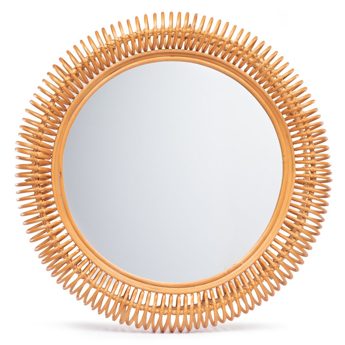 BASEMENT HOME - Espejo Rattán Redondo 89cm