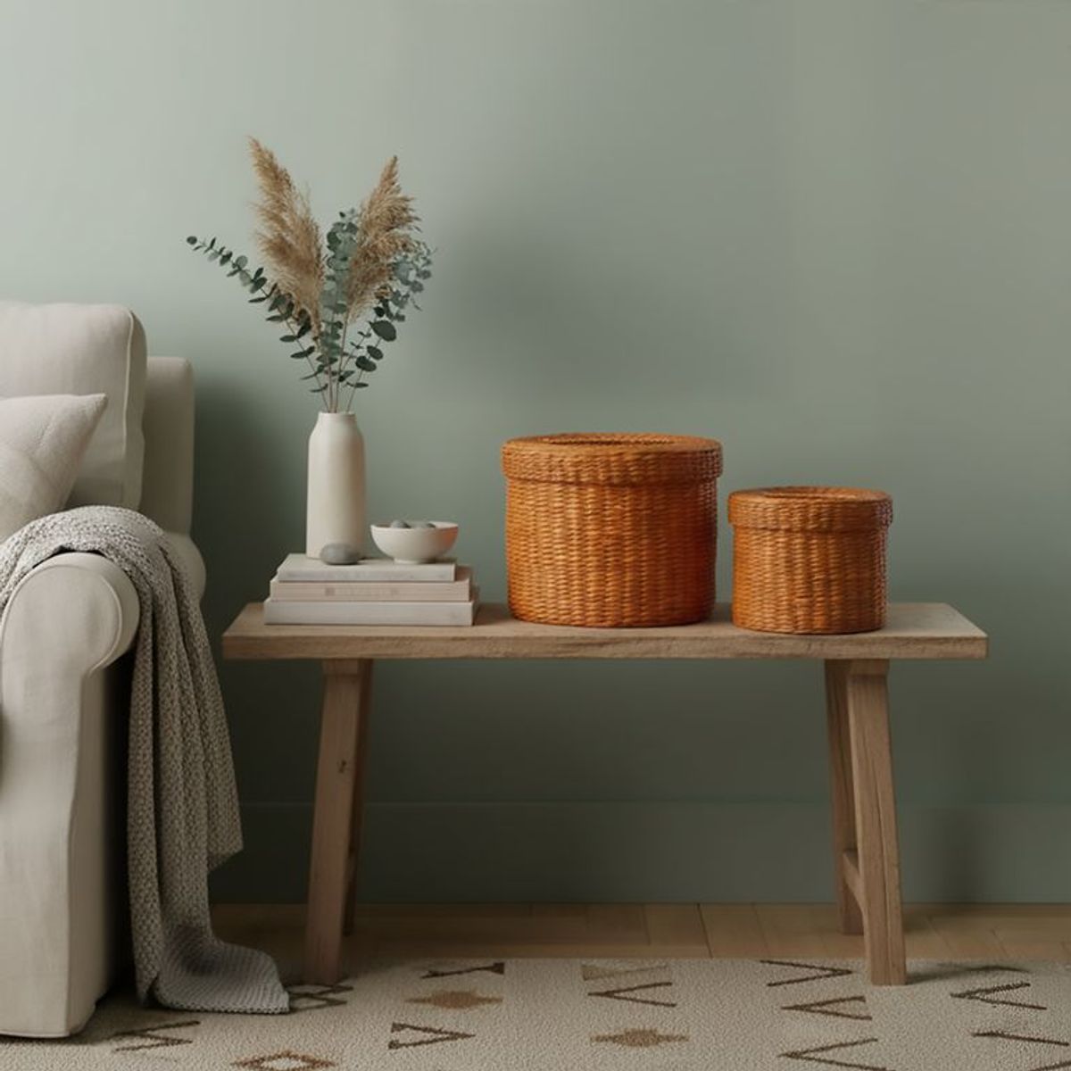 BASEMENT HOME - Set X2 Cajas Redondas Naranja