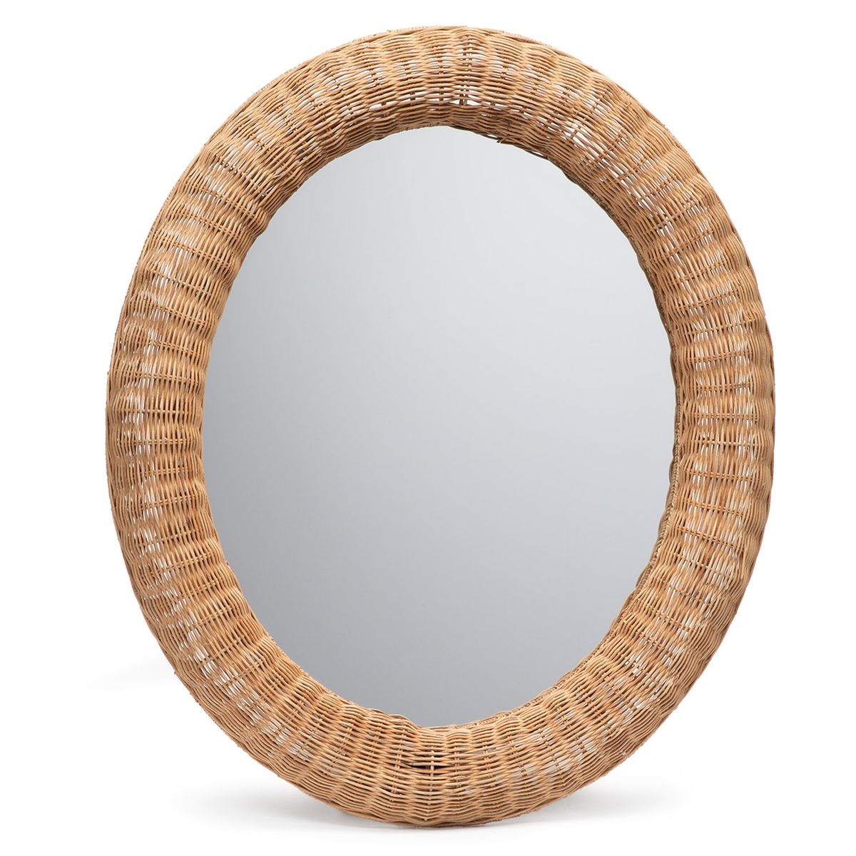 BASEMENT HOME - Espejo Rattán Oval 77x64cm Oval