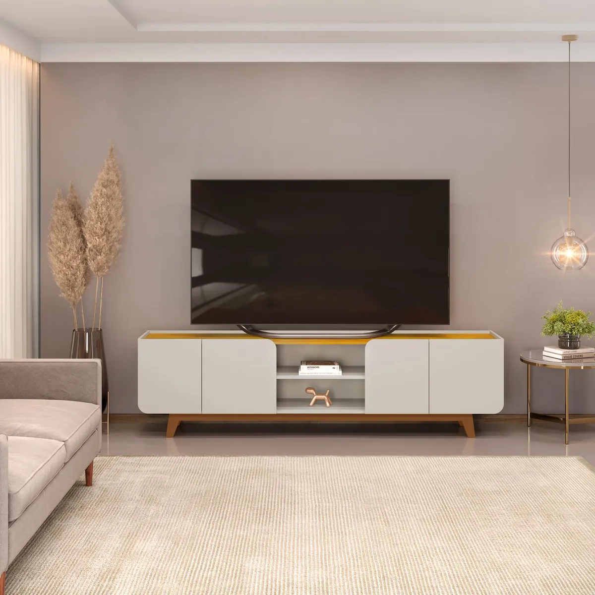 BASEMENT HOME - Mesa de Tv Nadine 75"