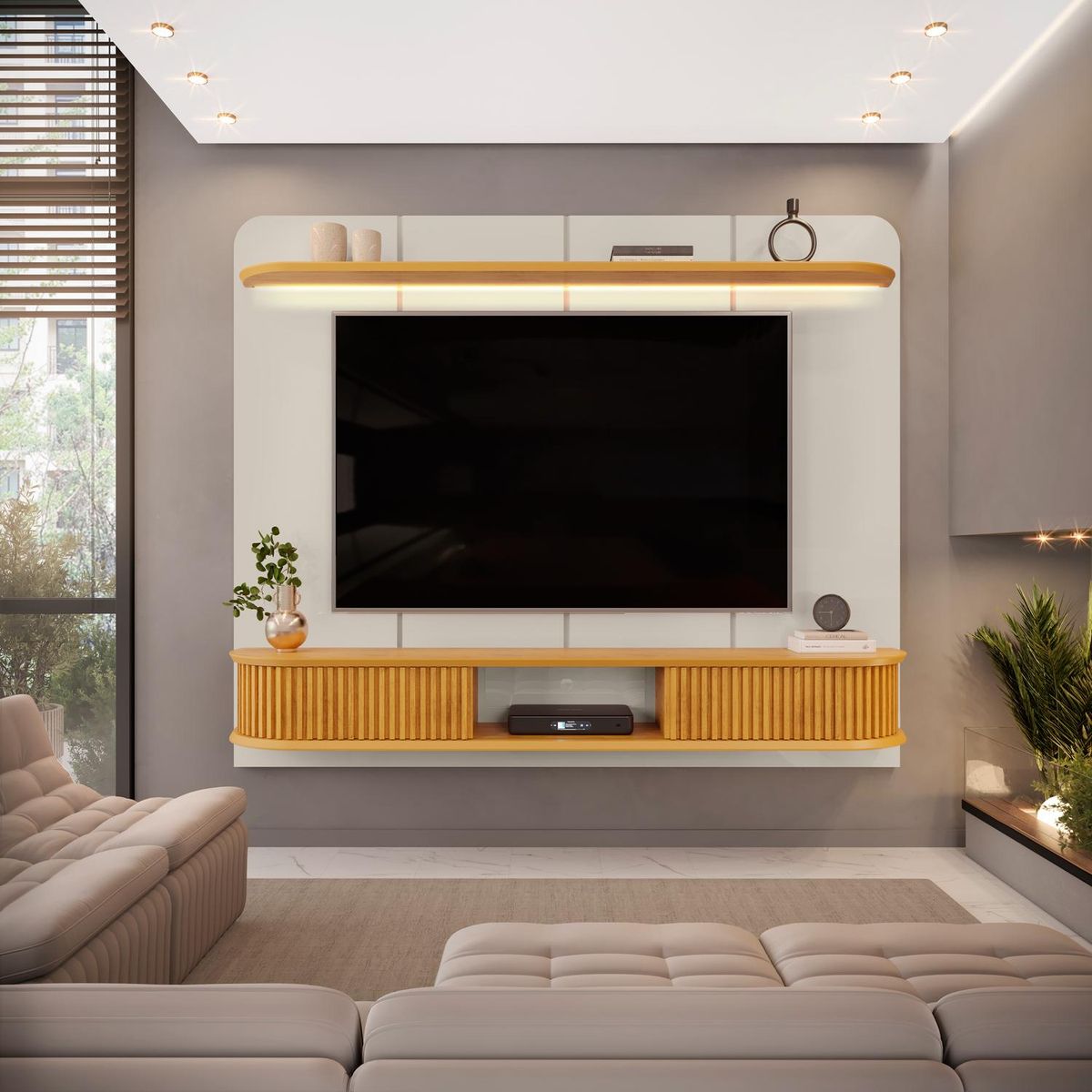 BASEMENT HOME - Panel de TV Capri 75"