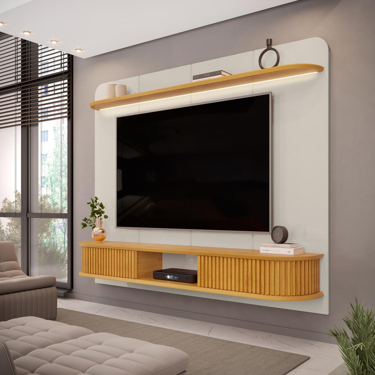 BASEMENT HOME - Panel de TV Capri 75"