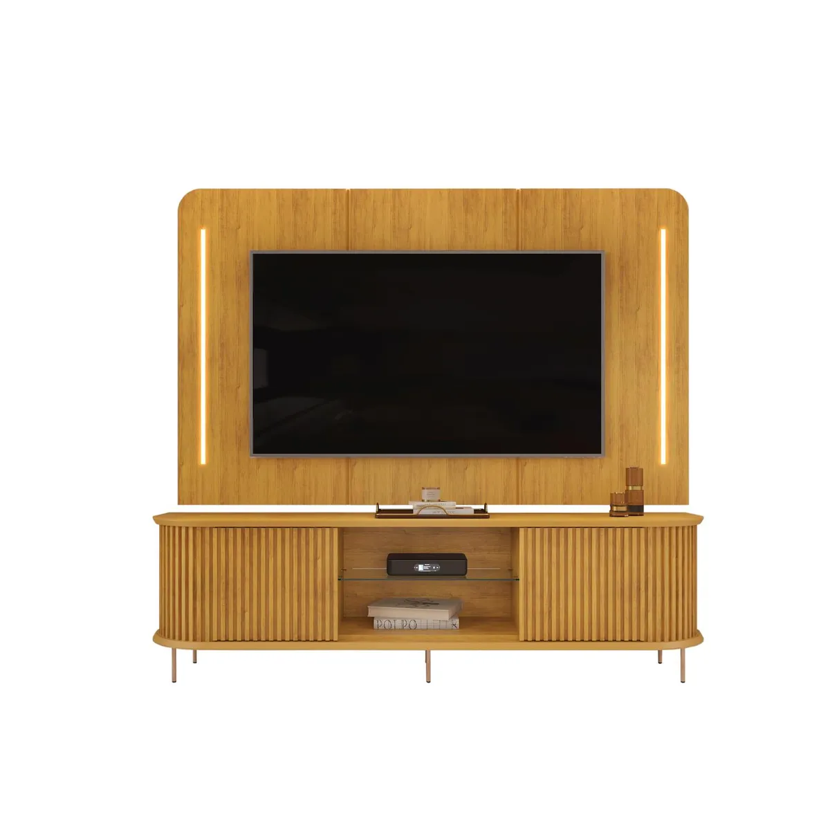 BASEMENT HOME - Panel con Mesa de Tv Atlas 75"