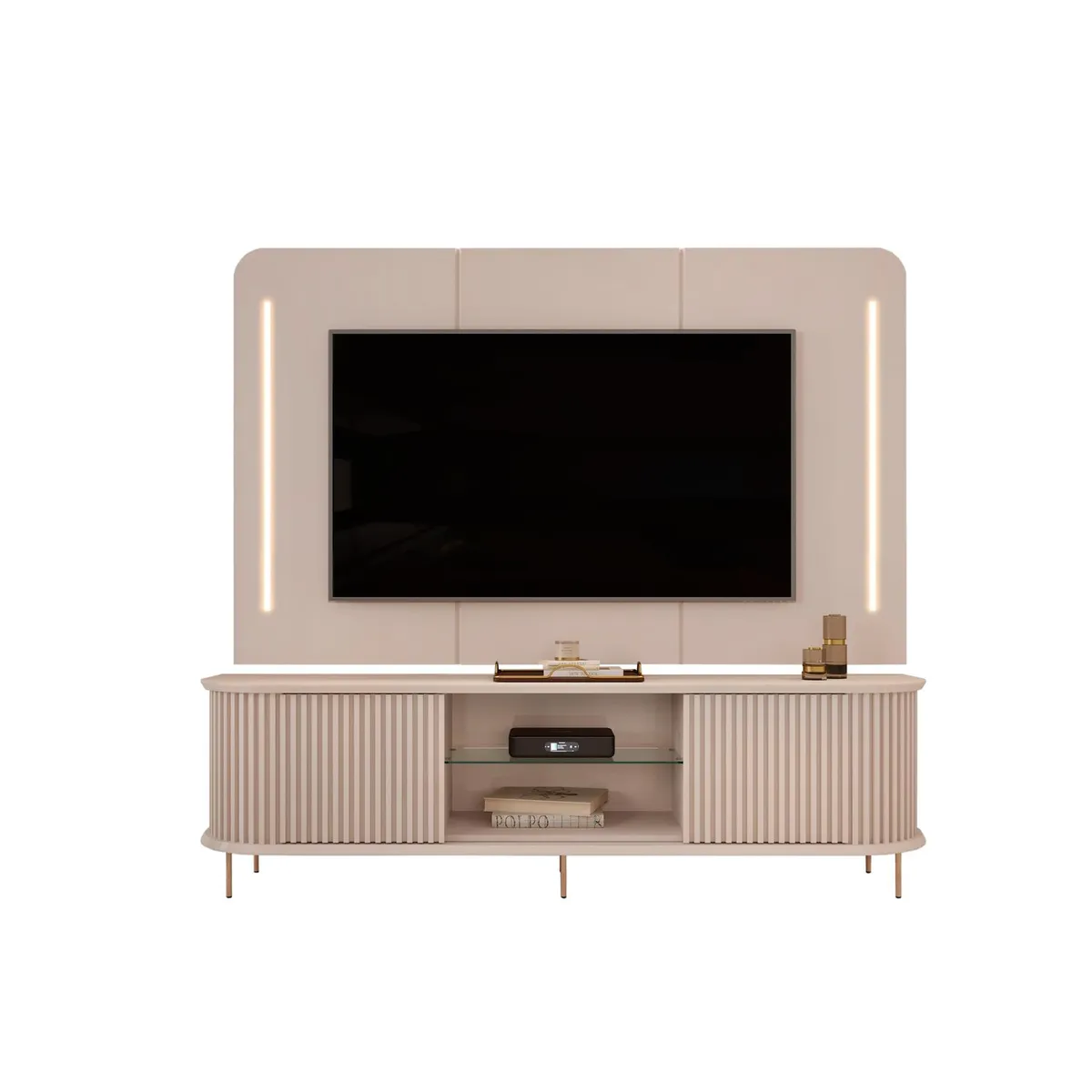 BASEMENT HOME - Panel con Mesa de Tv Atlas 75"