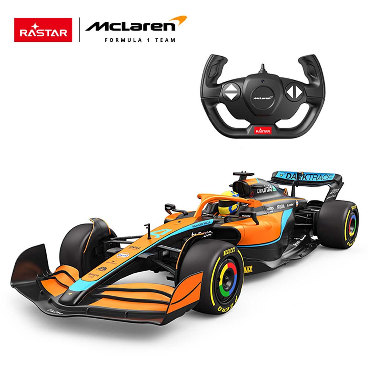 RASTAR - Auto Control Remoto 1:12 Mclaren F1 Fórmula 1 Mcl36 Rastar