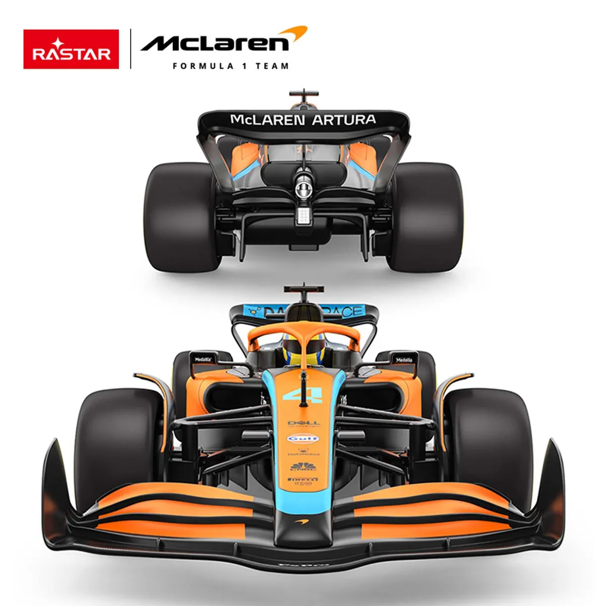 RASTAR - Auto Control Remoto 1:12 Mclaren F1 Fórmula 1 Mcl36 Rastar