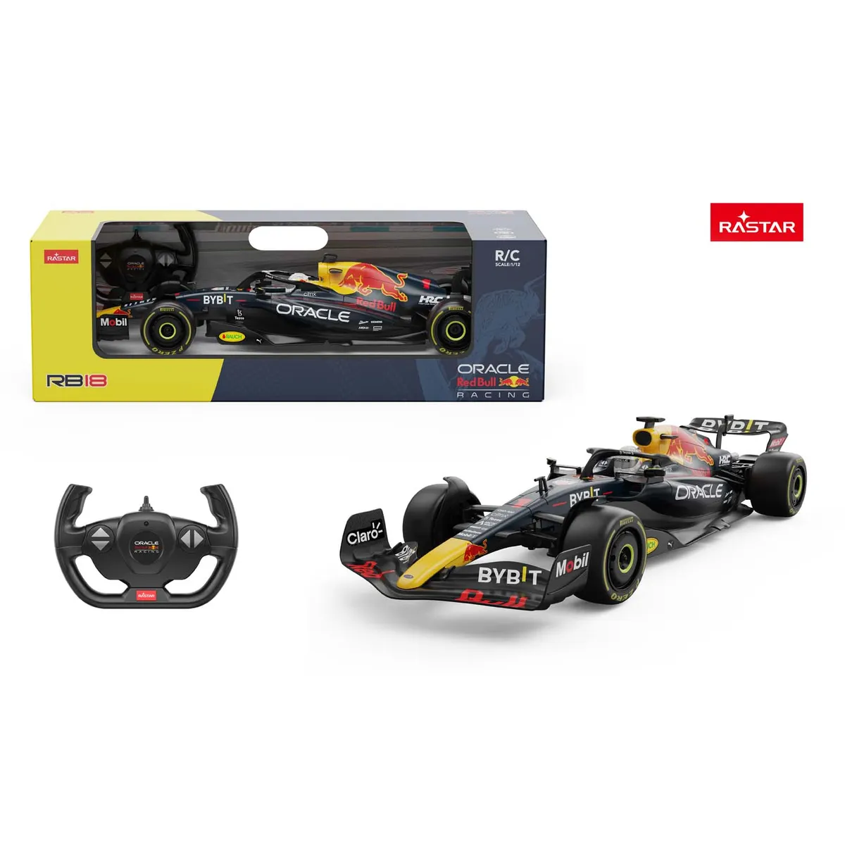 RASTAR - Auto Control Remoto 1:12 Oracle Red Bull Racing Rb18 Rastar