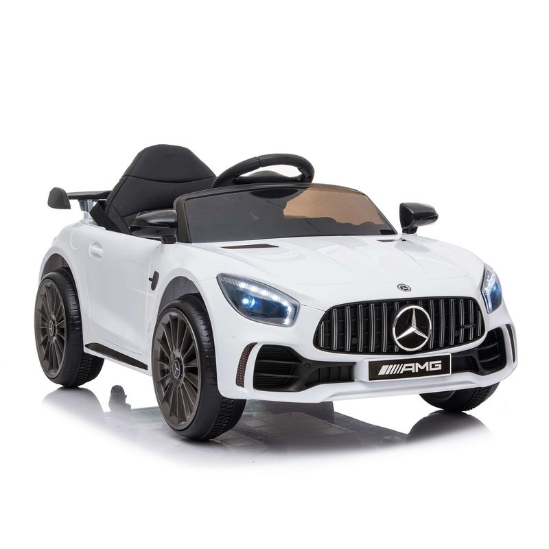 MERCEDES BENZ - Auto a Batería para Niños AMG 6V Blanco Mercedes Benz
