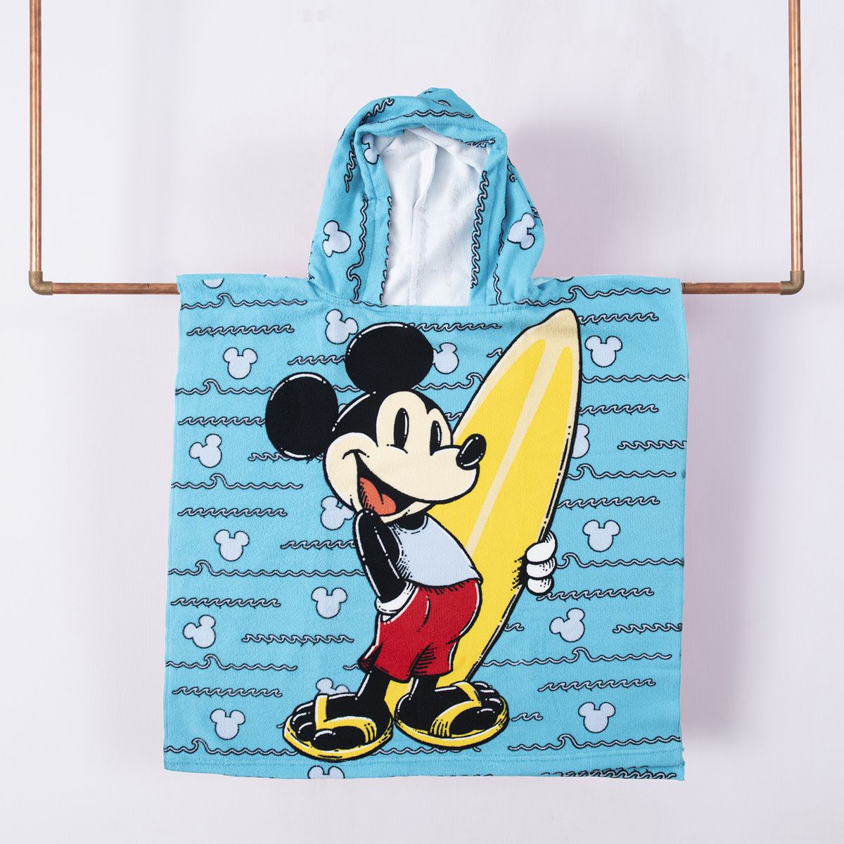 DISNEY - Toalla De Playa Mickey Con Capucha