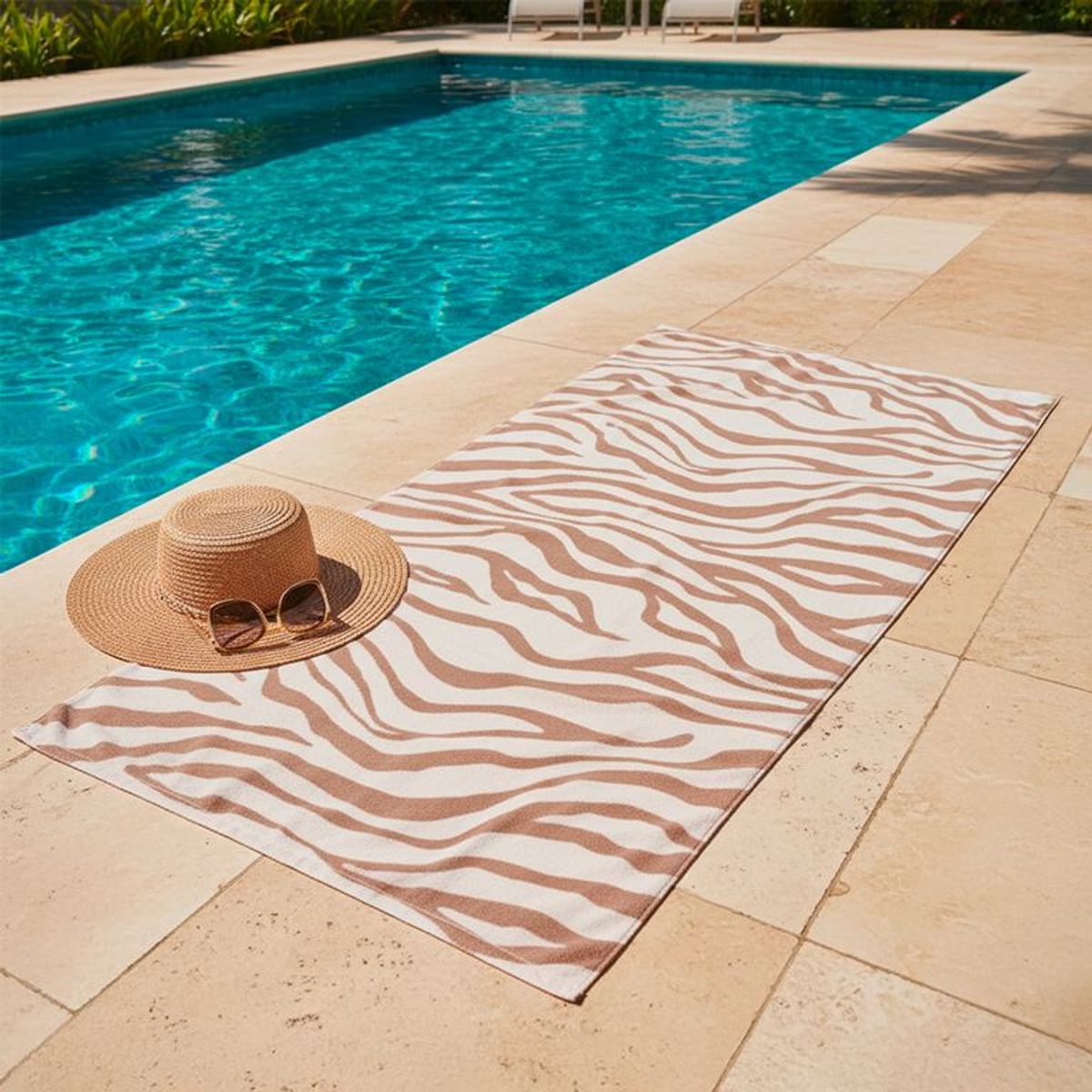 MICA - Toalla De Playa 100% Algodón 80x160cm