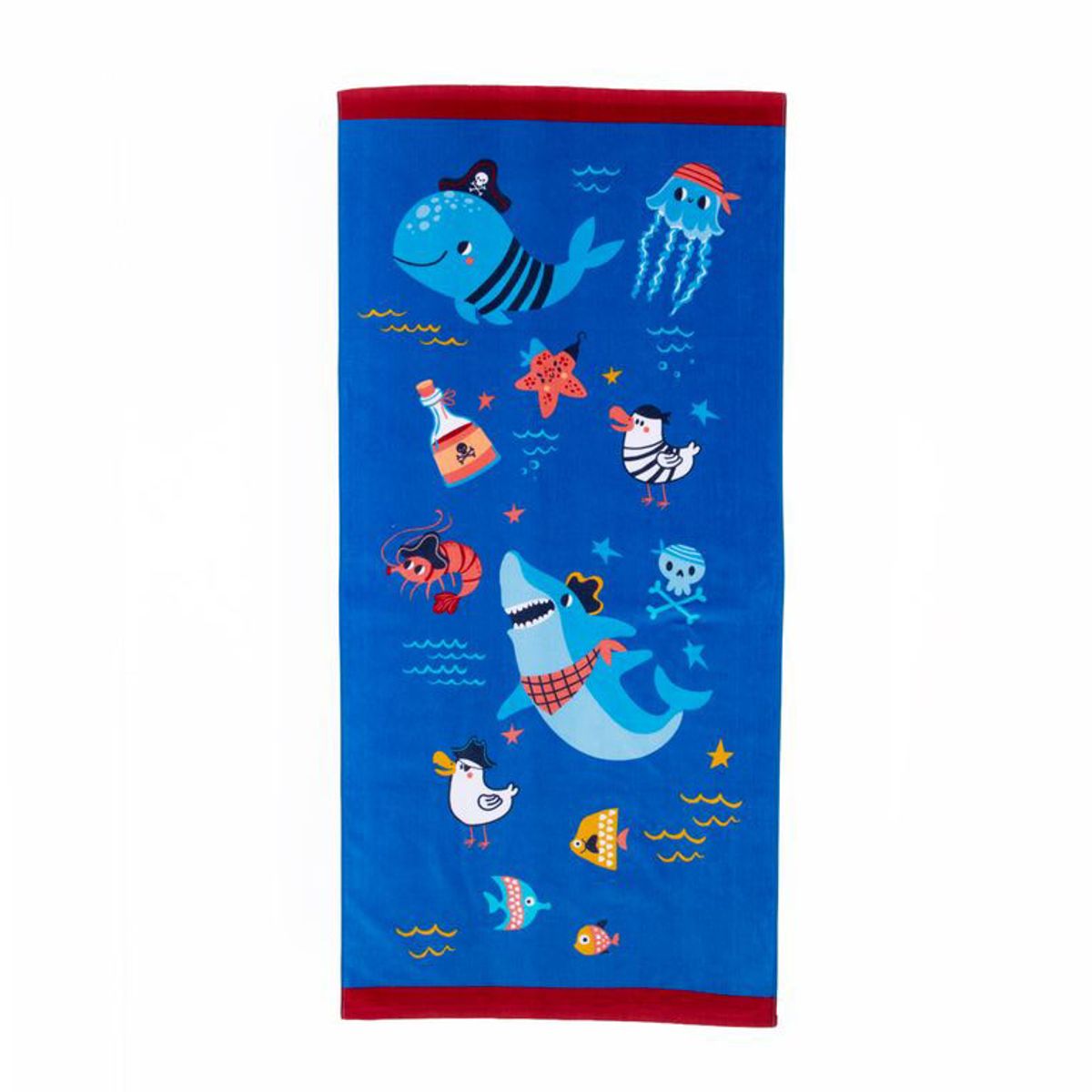 MICA KIDS - Toalla De Playa Infantil Pirata 71x148 Cm