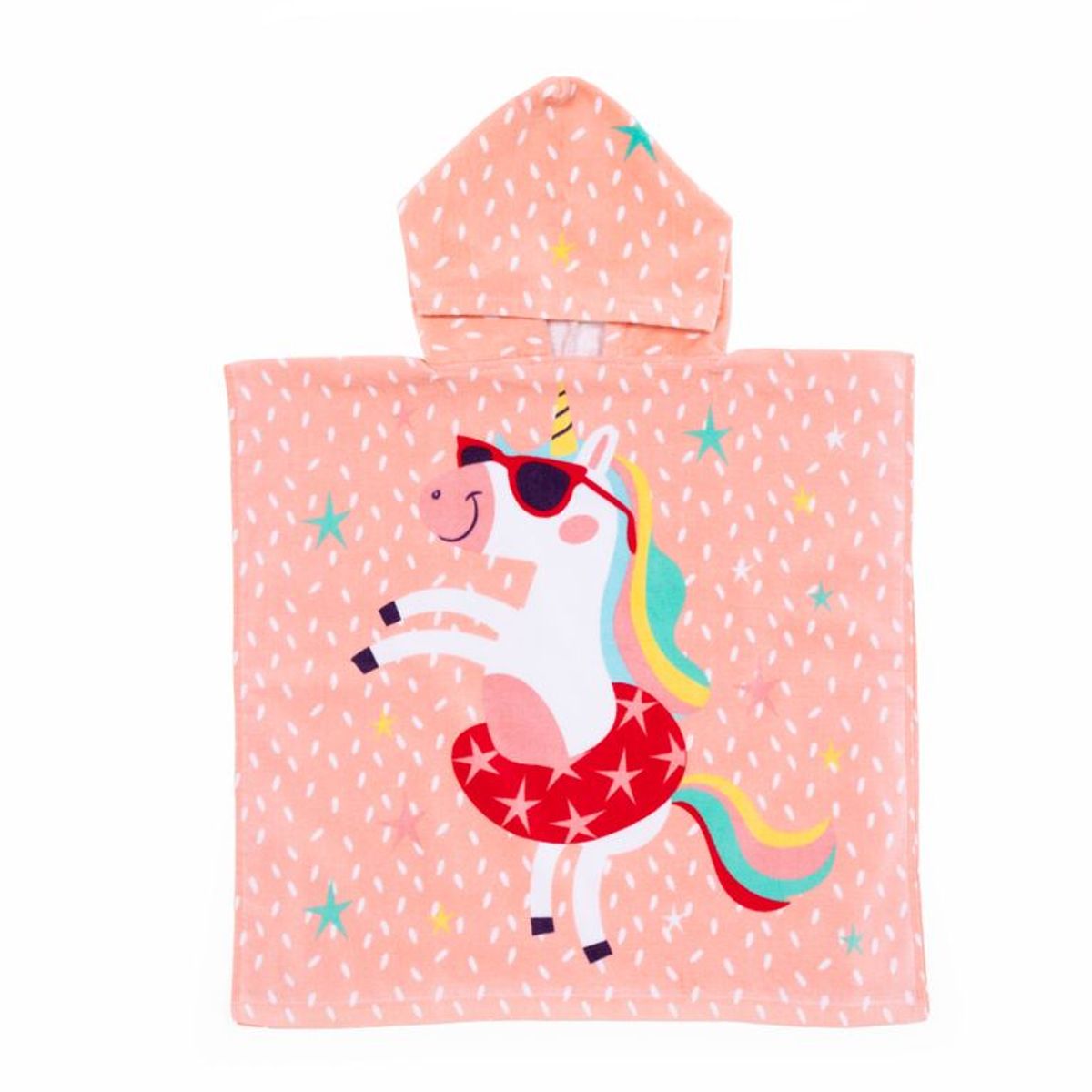 MICA KIDS - Toalla De Playa Infantil Con Capucha Mica Kids