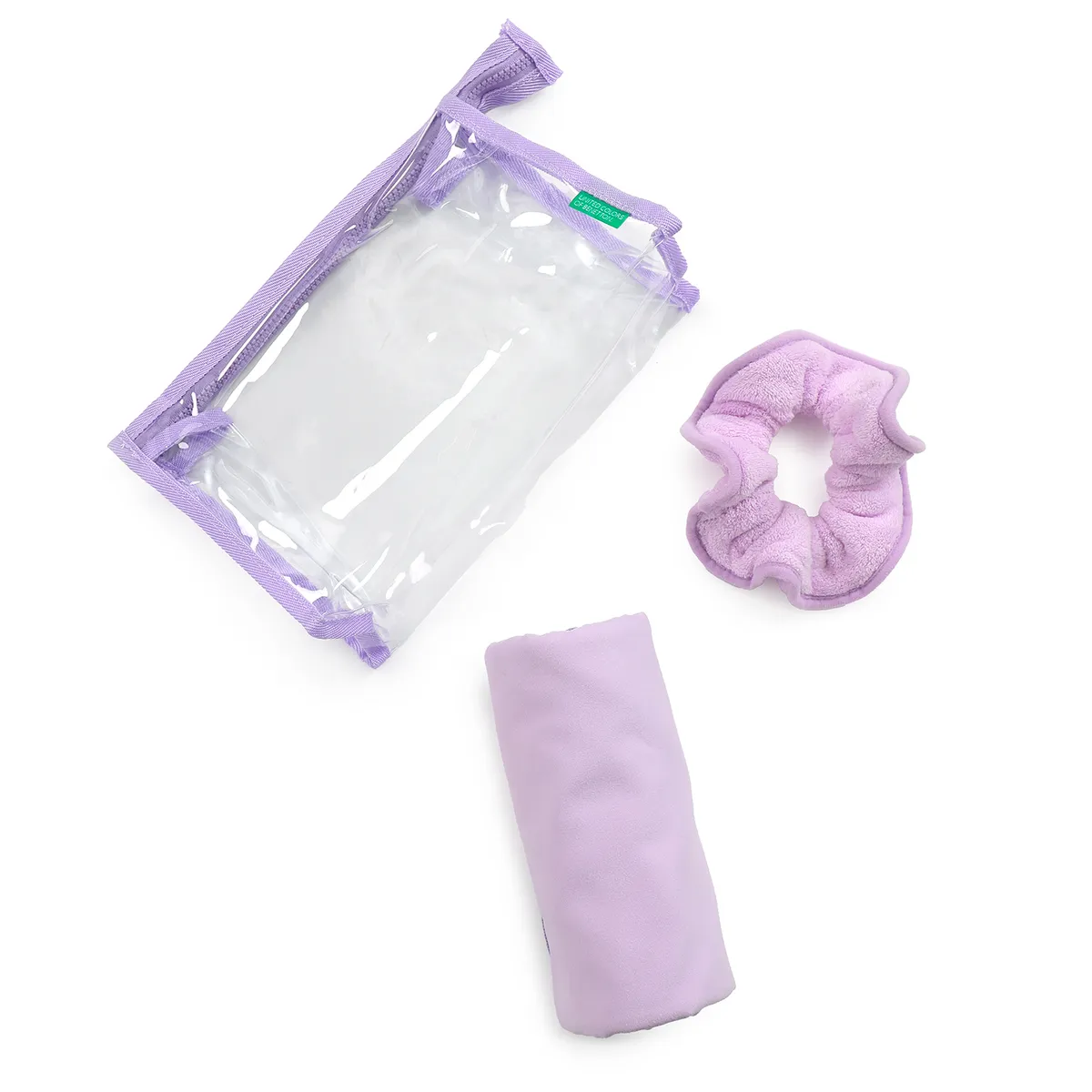 BENETTON - Neceser + Toalla Microfibra + Scrunchie Benetton