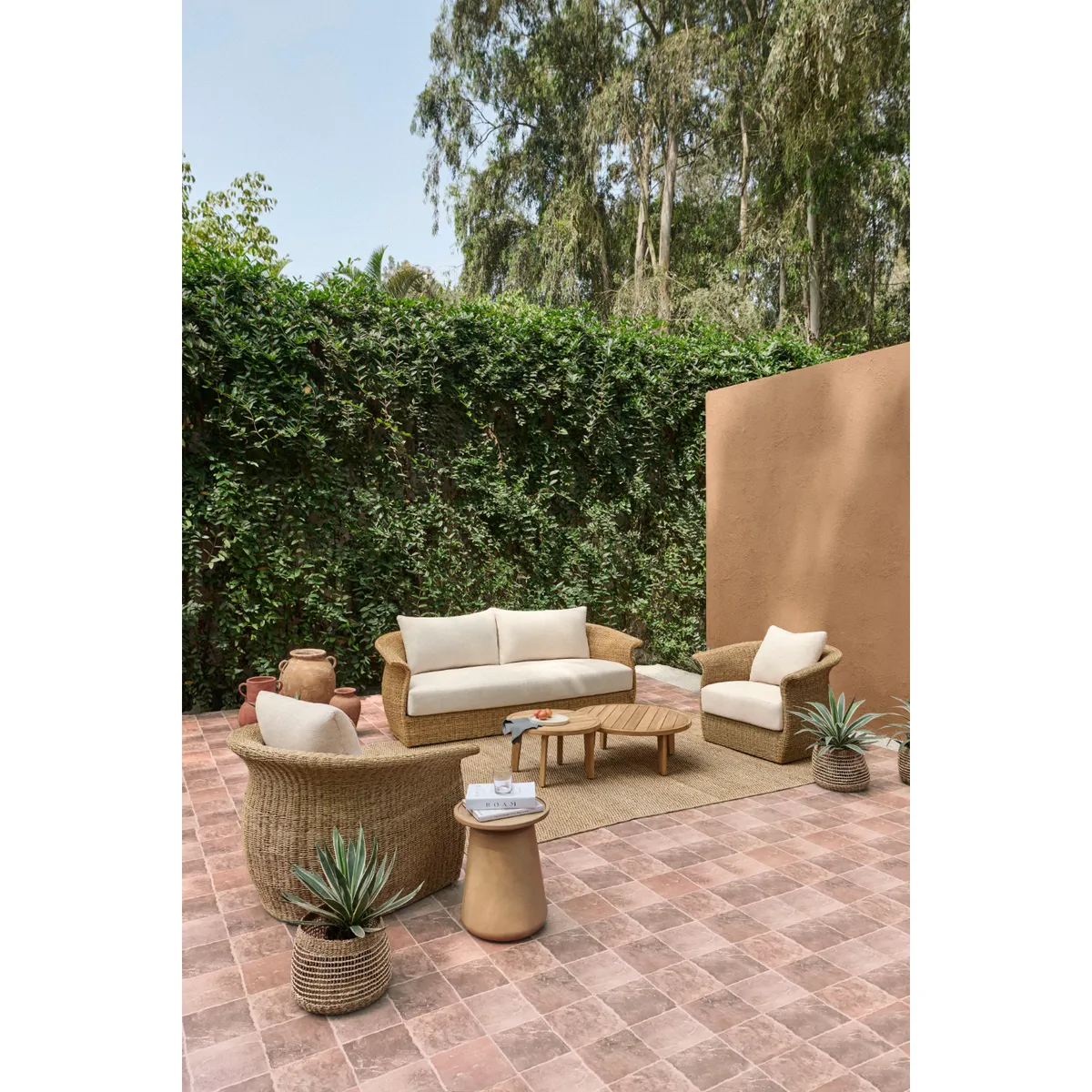 ROBERTA ALLEN - Set X2 Mesas De Centro De Terraza Jolene