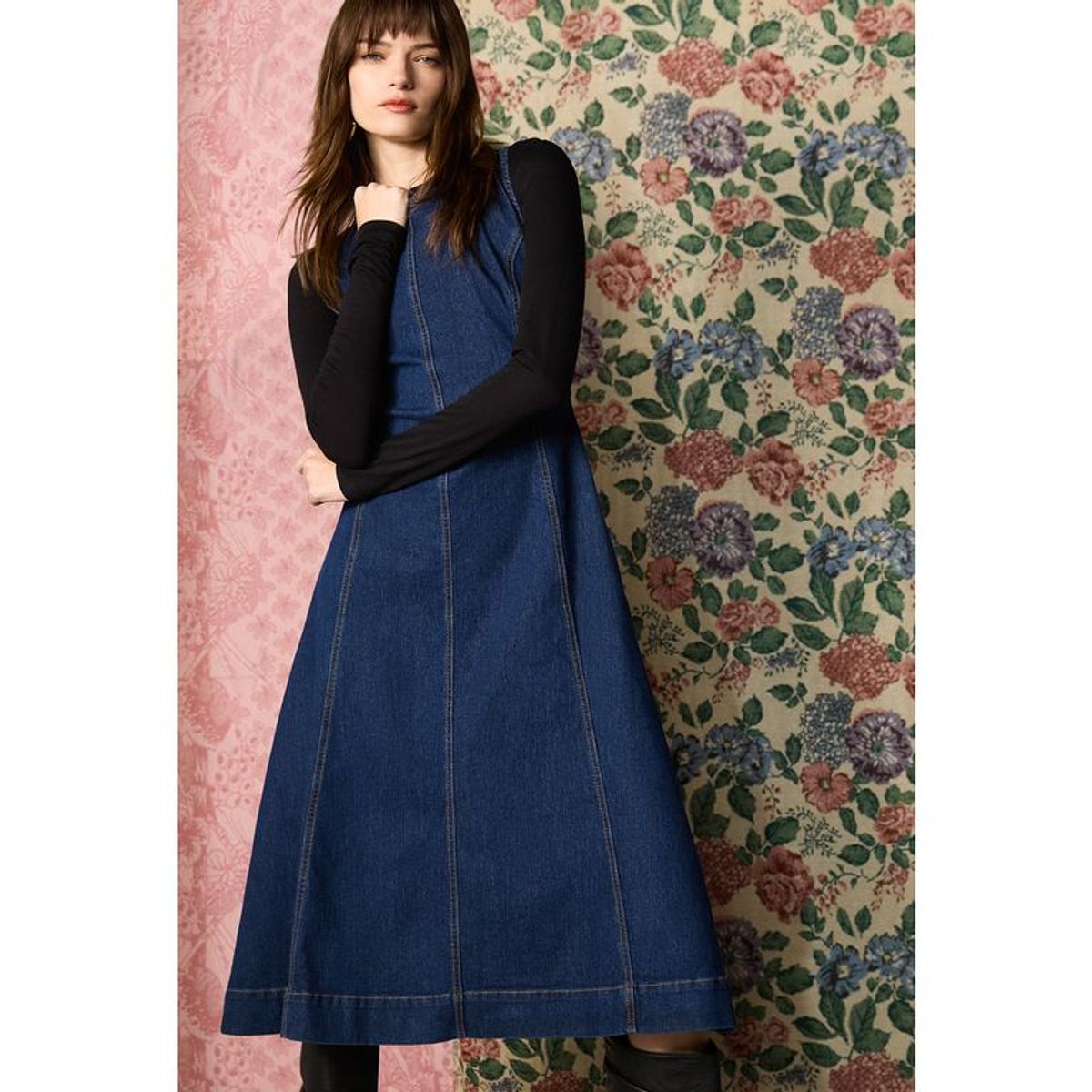 BASEMENT - Vestido Largo Mujer Basement