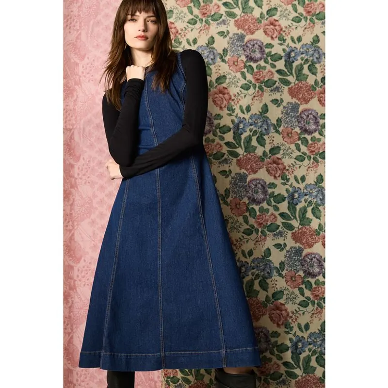 BASEMENT - Vestido Largo Mujer Basement