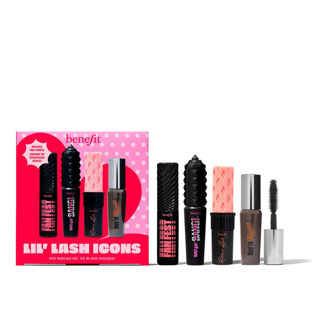 BENEFIT - Set 4 Mascaras Mini - Lil Lash Icons