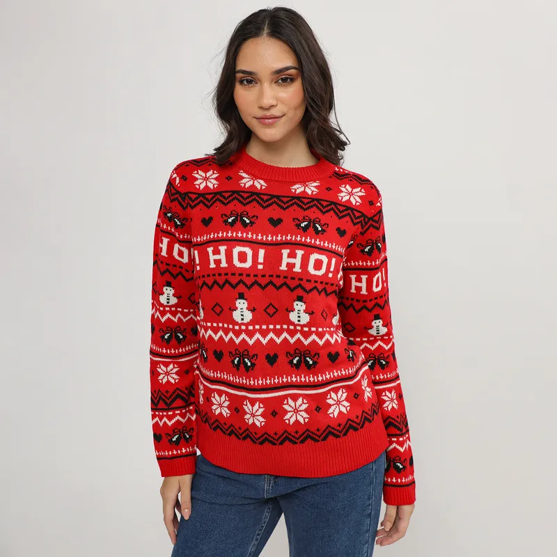 SYBILLA - Chompa Navidad Mujer Sybilla