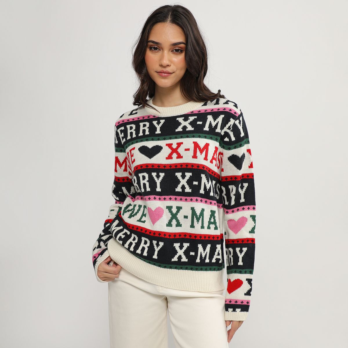 SYBILLA - Chompa Navidad Mujer Sybilla