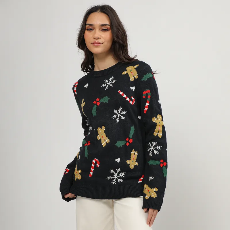 SYBILLA - Chompa Navidad Mujer Sybilla