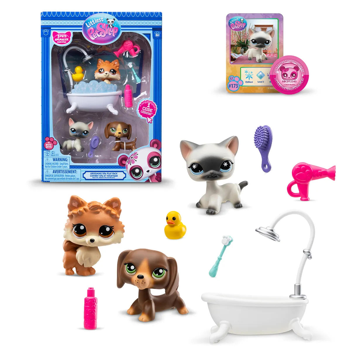 LITTLEST PET SHOP - Set De Juego Peluqueria Y Spa Littlest Pet Shop