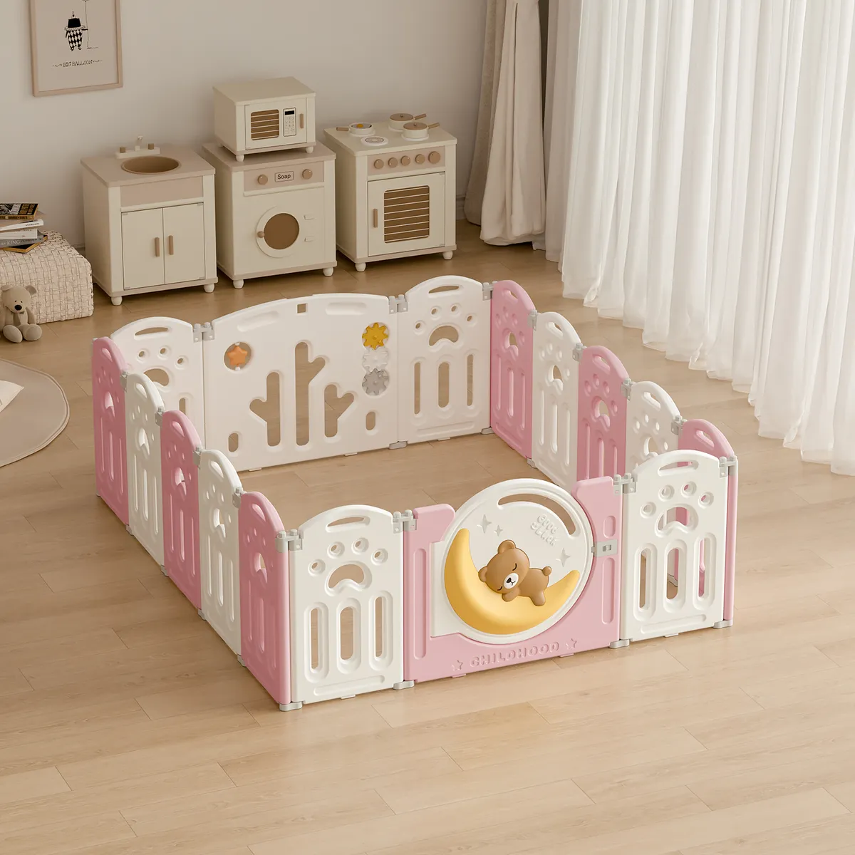 SCOOP - Corral Reja Para Niños 155 X 185 Cm Scoop