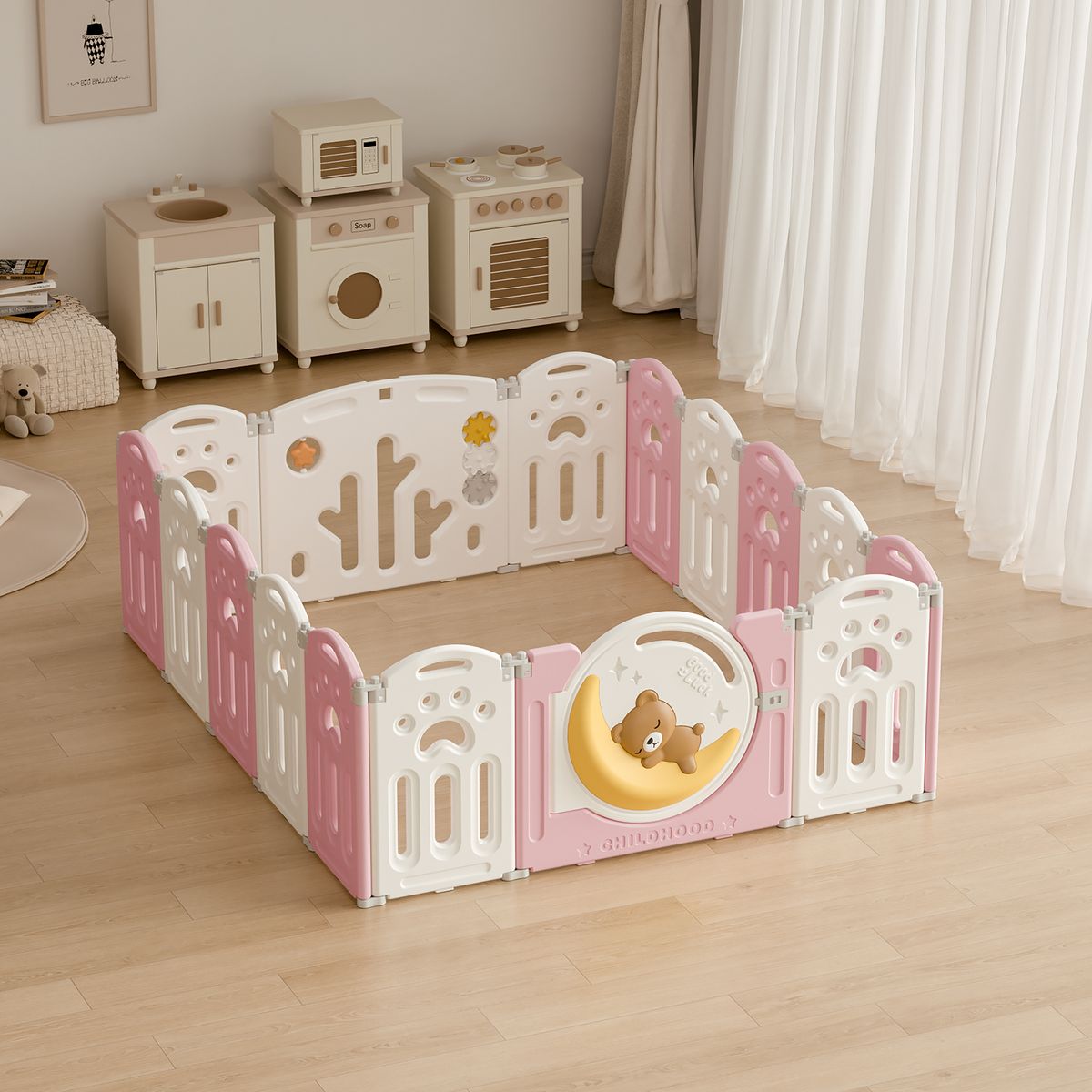 SCOOP - Corral Reja Para Niños 155 X 185 Cm Scoop